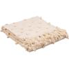 image:imagePrimitives by Kathy Bee Floral Decorative Throw Blanket 50 x 60Cream Poms