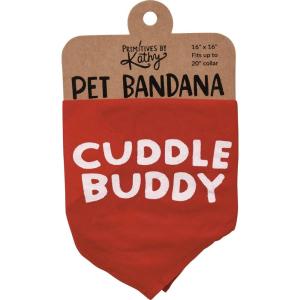 image:imagePrimitives by Kathy Cuddle Buddy Motivated By Love Small Pet Bandana