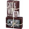 image:imagePrimitives by Kathy Set Gift Socks Cats amp Wine 105539