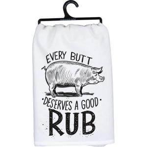 image:imagePrimitives by Kathy Every Butt Deserves A Good Rub Decorative Kitchen Towel