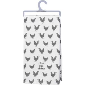 image:imagePrimitives by Kathy Every Meal You Make Every Bite You Take Ill Be Watching You Decorative Kitchen Towel 28 x 28White