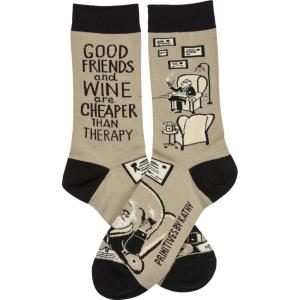 image:imagePrimitives by Kathy LOL Made You Smile SillySocks Good Friends amp Wine
