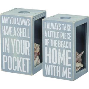 image:imagePrimitives by Kathy Seashell Holder  Coastal Decor Glass Display Treasure Chest Room and Bedroom DecorPiece of the Beach With Me