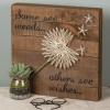 image:imagePrimitives by Kathy 34248 Rustic White String Art Box Sign 35 x 4 Love You MoreDandelion Wishes