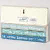 image:imagePrimitives by Kathy 34483 Keepsake Trinket Hinged Box 4 x 4 x 275 Sea ShellsThe Sand Never Leaves Your Soul