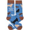 image:imagePrimitives by Kathy Awesome Dog Grandpa Socks Unisex One Size