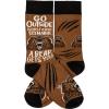 image:imagePrimitives by Kathy Go Outside Worst Case ScenarioA Bear Gets You Socks