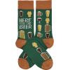 image:imagePrimitives by Kathy Socks  Here For The Beer Unisex One Size LOL Collection