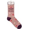 image:imagePrimitives by Kathy Socks  Think Positive Thoughts One Size Unisex LOL Collection