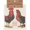 image:imagePrimitives by Kathy Swedish Dishcloth Set  Christmas Animals Set of 3Chickens