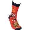 image:imagePrimitives by Kathy Unisex Casual Novelty SocksRed