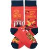 image:imagePrimitives by Kathy Unisex Casual Novelty SocksRed