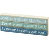 image:imagePrimitives by Kathy 34483 Keepsake Trinket Hinged Box 4 x 4 x 275 Sea ShellsThe Sand Never Leaves Your Soul