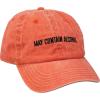 image:imagePrimitives by Kathy May Contain Alcohol Baseball Hat Pigment Dyed Washed Orange with Adjustable Metal Buckle