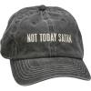 image:imagePrimitives by Kathy Standard Baseball CapNot Today Satan Black One Size