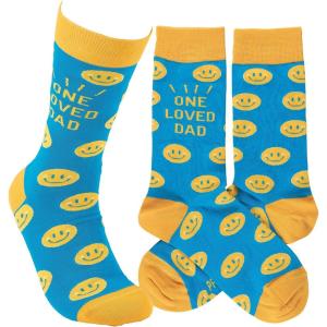 image:imagePrimitives by Kathy  One Loved Dad Socks