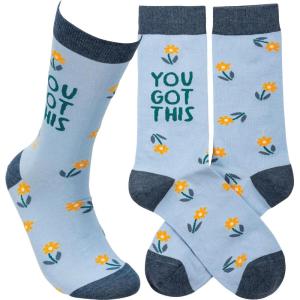 image:imagePrimitives by Kathy 113867 You Got This Socks Muticolor
