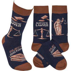 image:imagePrimitives by Kathy Awesome Lawyer Socks One Size Unisex LOL Collection