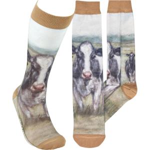 image:imagePrimitives by Kathy Dairy Cows Socks