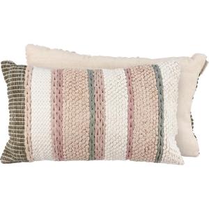image:imagePrimitives by Kathy Decorative Throw Pillow  BeachStriped Cottage
