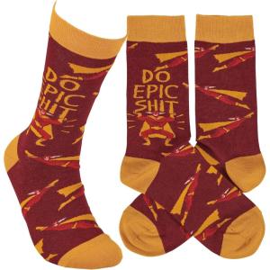 image:imagePrimitives by Kathy Do Epic Shit Socks One Size Unisex LOL Collection