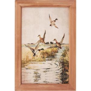 image:imagePrimitives by Kathy Framed Wall Art  Mallards