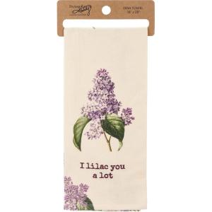 image:imagePrimitives by Kathy I Lilac You A Lot Decorative Kitchen Towel