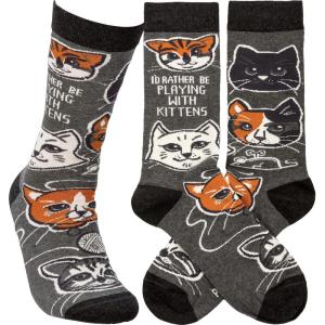 image:imagePrimitives by Kathy Id Rather Be Playing With Kittens Socks