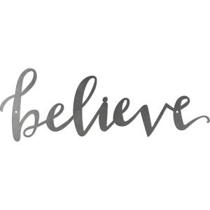 image:imagePrimitives by Kathy Metal Wall Sign Its a Good Day to Have a Good Day Precision Cut Metallic Wall Art 16 x 16Believe