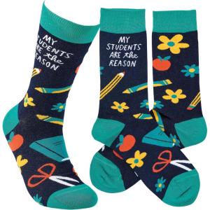image:imagePrimitives by Kathy My Students Socks One Size Unisex LOL Collection