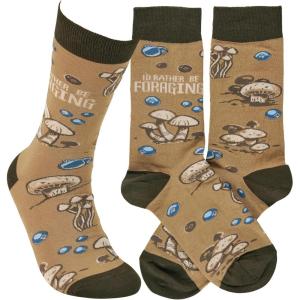 image:imagePrimitives by Kathy Rather Be Foraging Socks One Size Unisex LOL Collection