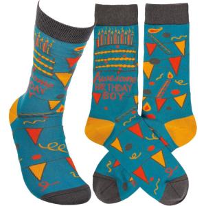 image:imagePrimitives by Kathy Socks  Awesome Birthday Boy One Size Unisex LOL Collection