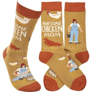 image:imagePrimitives by Kathy Socks  Awesome Chicken Mom One Size Unisex LOL Collection