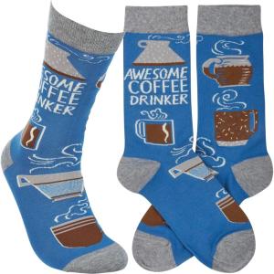 image:imagePrimitives by Kathy Socks  Awesome Coffee Drinker One Size Unisex LOL Collection