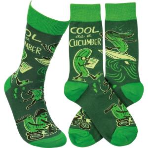 image:imagePrimitives by Kathy Socks  Cool As A Cucumber Unisex One Size LOL Collection