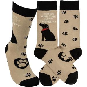 image:imagePrimitives by Kathy Socks  Dogs Are The Best Therapy One Size Unisex LOL Collection