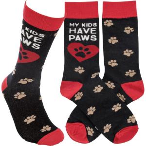 image:imagePrimitives by Kathy Socks  My Kids Have Paws Unisex One Size