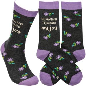image:imagePrimitives by Kathy Socks  Running Toward My Joy One Size Unisex LOL Collection