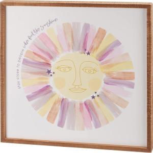 image:imagePrimitives by Kathy Stay Close To People Who Feel Like Sunshine Home Dcor Sign Set