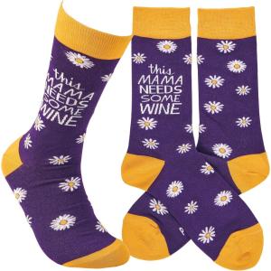 image:imagePrimitives by Kathy This Mama Needs Wine Socks