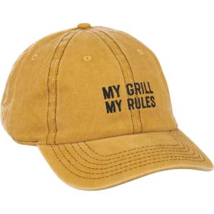 image:imagePrimitives by Kathy Unisex Adult Baseball Cap  My GrillYellow