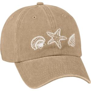 image:imagePrimitives by Kathy Unisex Adult Baseball Cap  Salty SoulSandcolored