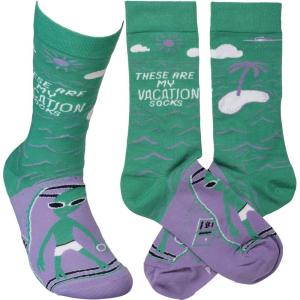 image:imagePrimitives by Kathy Unisex Adult SocksGreen