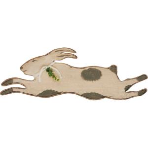 image:imagePrimitives by Kathy Wall Decor  Cream Rabbit  Easter or Spring Wall Decor great for Farm Decor
