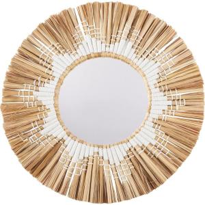 image:imagePrimitives by Kathy White Munja Grass Decorative Mirror