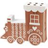 image:imagePrimitives by Kathy Gingerbread Train Sitter Holds 6 Candy Canes