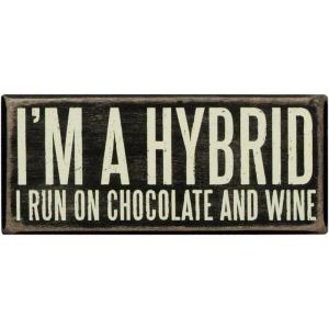 image:imagePrimitives by Kathy 21723 Box Sign 3 x 4 Call Your MomIm a Hybrid