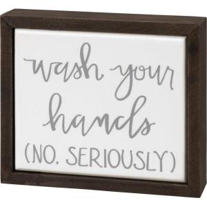 image:imagePrimitives by Kathy I Aim to Keep This Bathroom Clean Your Aim Will Help Home Dcor SignBlack WhiteWash Your Hands