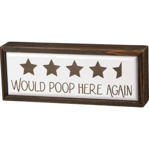 image:imagePrimitives by Kathy I Aim to Keep This Bathroom Clean Your Aim Will Help Home Dcor SignBlack WhiteWould Poop