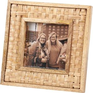 image:imagePrimitives by Kathy Woven Bamboo Photo Frame